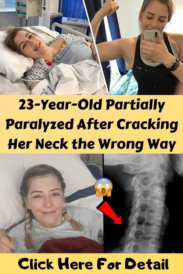 Emt paralyzed cracking neck